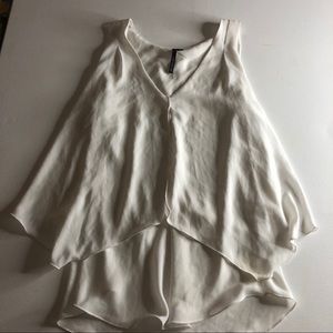 Kay Celine sleeveless layered blouse